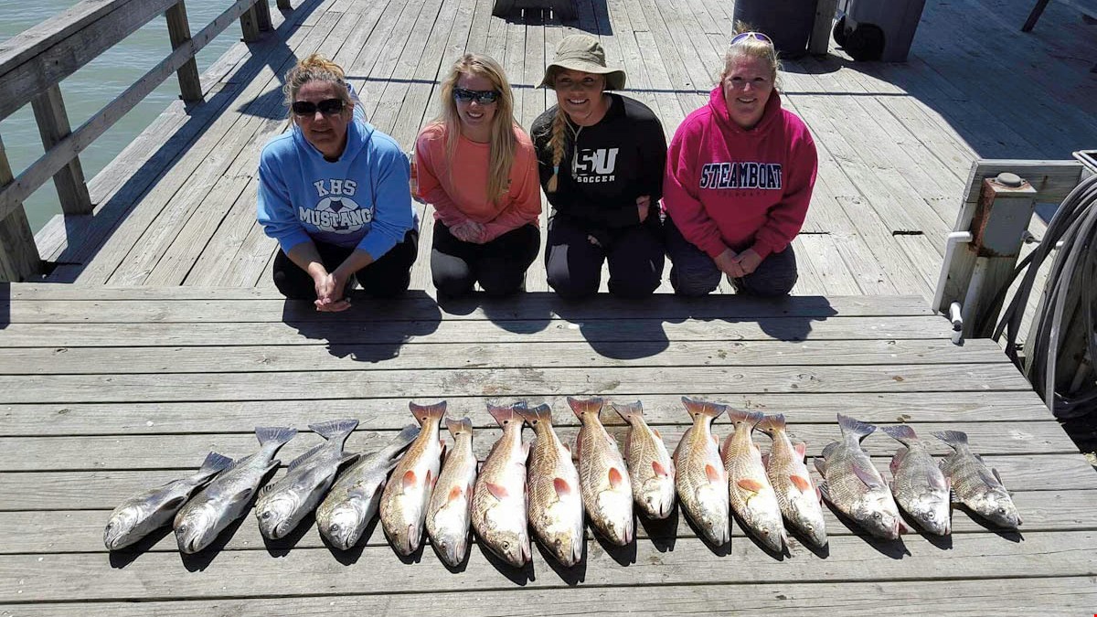 Stick'em, Guests of Tracie Q fishing with Capt. Chris Cady
