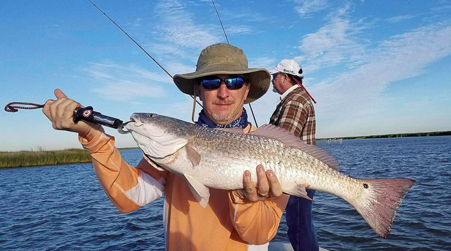 Cool weather and great fishing.