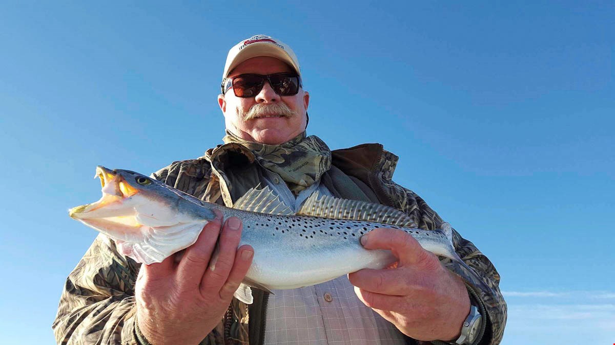 Trout action looked good over the weekend.