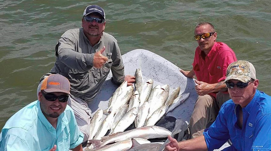 Surf heated up with Trout to 25"