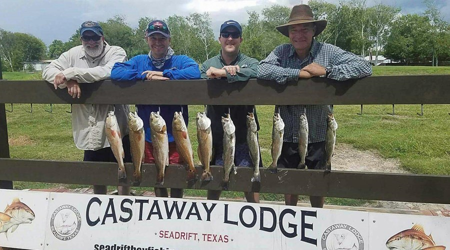 Wade fishing fun with the Golding group.