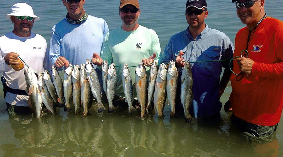 Artificial lures producing for Capt. Nathan Beabout