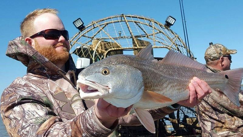 Airboat Redfish Guides